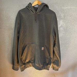 CARHARTT women’s rain defense sweatshirt grey size L